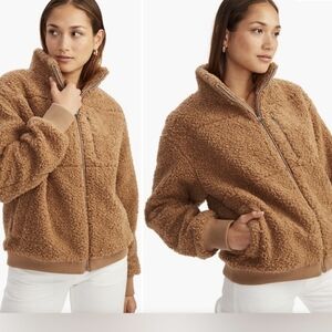 NAADAM Jacket,  Womens Teddy Jacket Size Large